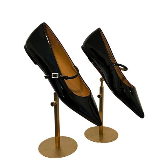 Slightly used Madewell Elsie Mary Jane flat – black patent leather size 8. - Picture 2 of 5